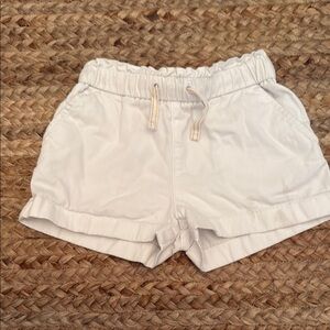Girls Crewcuts White Shorts Elastic Waistband - Sz 6